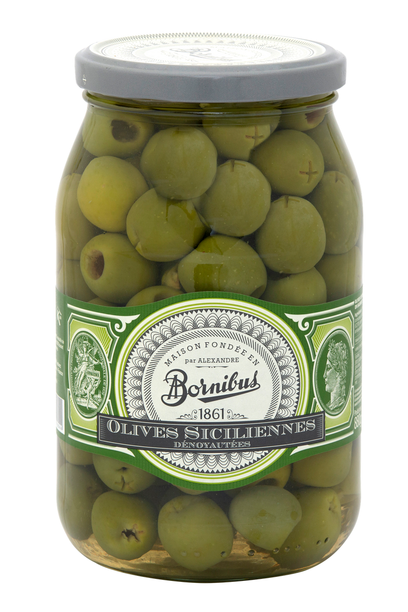 Olives Siciliennes dénoyautées - DDM 02/02/29