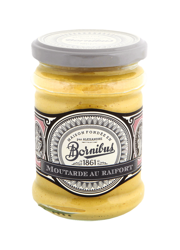 Moutarde au raifort - 250 gr