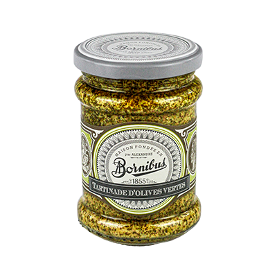 Tartinade d'olives vertes - DDM 29/12/27