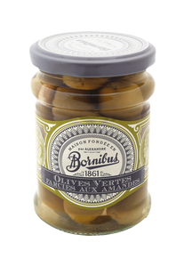 Olives vertes farcies aux Amandes