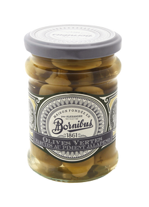 Olives vertes farcies au Piment Jalapeño - DDM 01/04/27
