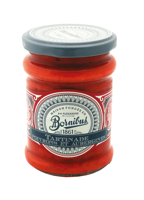 Tartinade de poivrons et aubergines - DDM 30/10/27