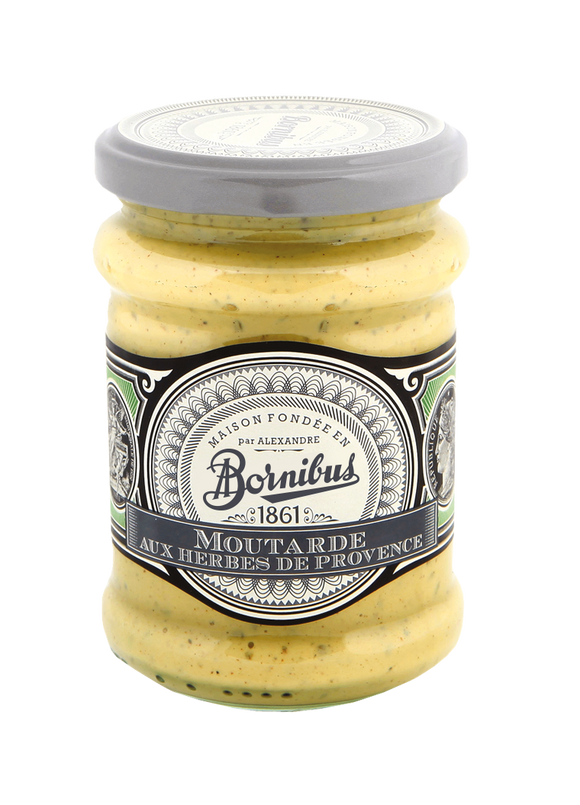 Moutarde aux herbes de Provence - 250 gr - DDM 13/05/26